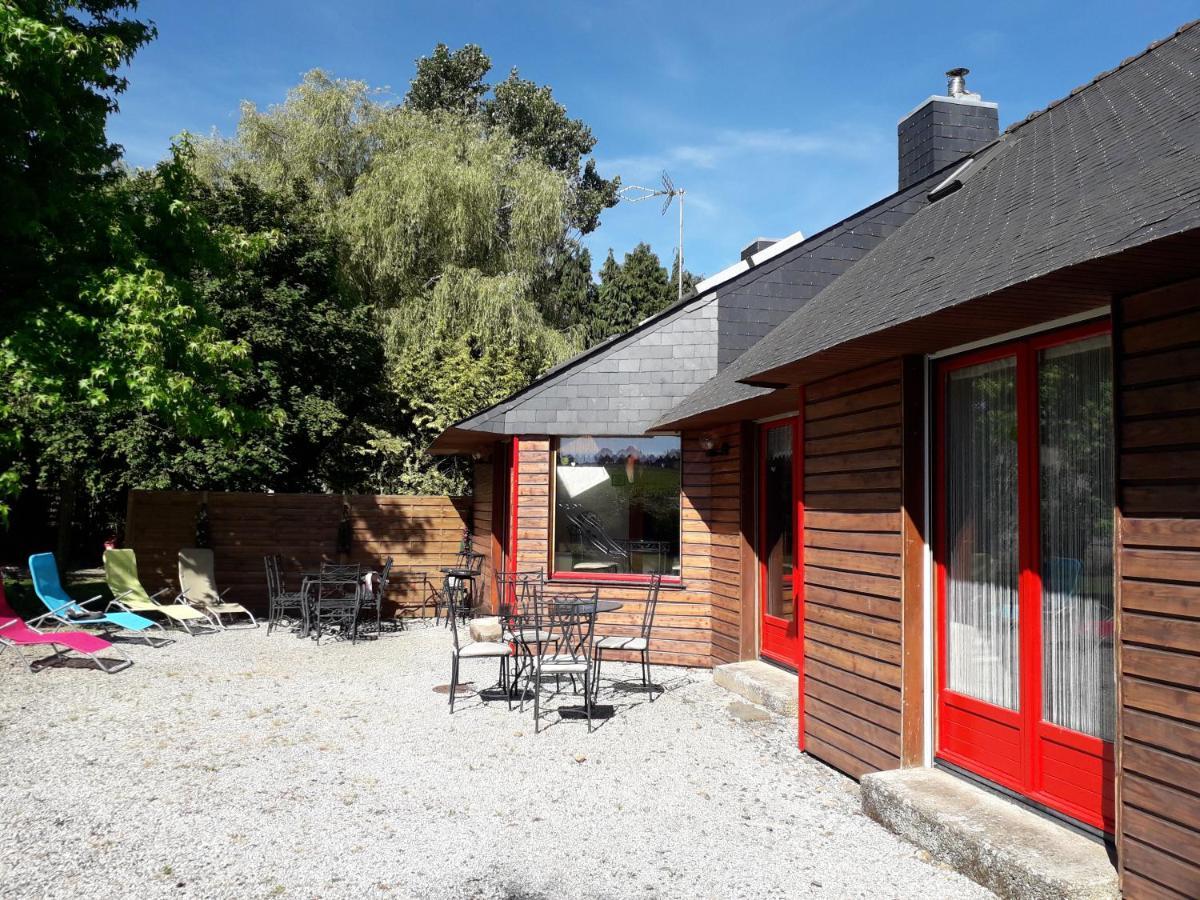 Chez Christine Panzió Noyal-Pontivy Kültér fotó